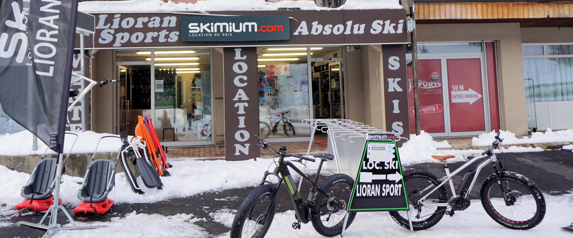 Pour contacter le magasin de location Absolu Ski